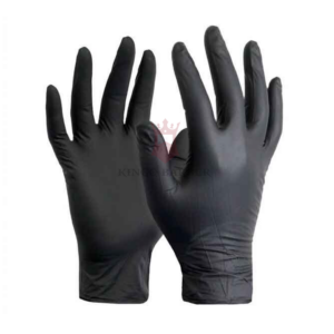 GUANTES DE LÁTEX NEGROS