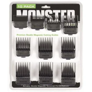 SET PEINES MAGNÉTICOS MONSTER CLIPPERS BLACK