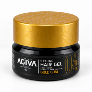 Gel de Peinado Agiva Gum Gold 04 – Fijación Extrafuerte, 700 Ml